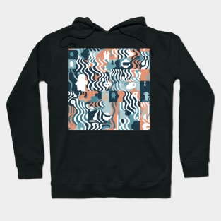 Colorful ingenuity - Abstract Mindset Seamless Pattern Hoodie